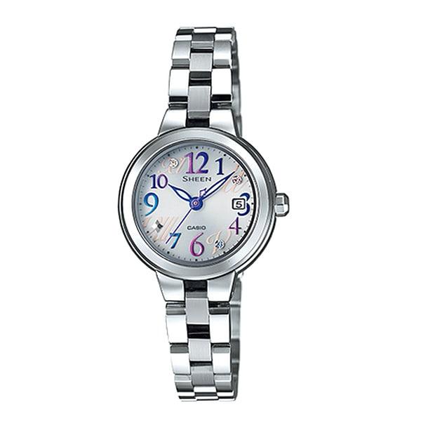 

CASIO SHE 4506SBD 7A2JF SHEEN Солнечная сапфировая модель серии Fresh Colors