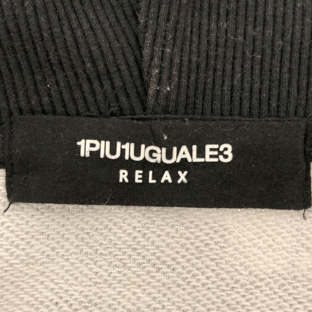 1piu1uguale3 RELAX Camouflage Long sleeve Zip hoodie S Gray sweat Men's Used