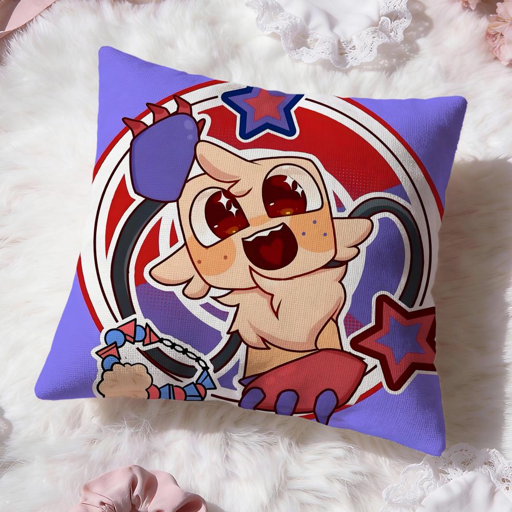 game cute d-Dandys World Cushion Cover Premium Comfort Reversible Pillow Cove -Two in One Design for Any Room & Car Interior