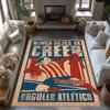 Atletico Madrid Customizable Name Floor Rug Office Rug Perfect for Outdoor Entryway Dormitory Decorate room Antislip Carpet Decorate Offices