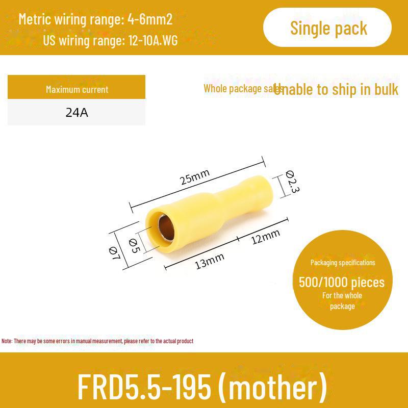 Pluggable Bullet Terminal Blocks Quick Connectors