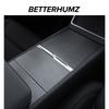 Betterhumz For Tesla Model 3 Highland Model Y 2018- Juniper Made of Alcantara Center Console Trim Sticker Car Interior Accessory