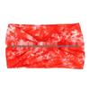 Bohemian Paisley Tie-Dye Wide Knot Headband for Women