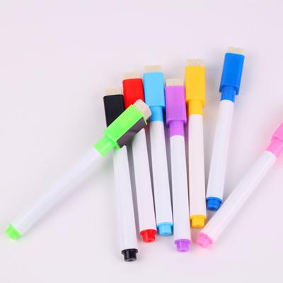 8Pcs Painting Pens Watercolor Erasable Plastic Practical Color Gel Ink Pen for Office