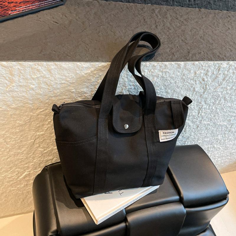 Daily tote commuter bag new fashion shoulder bag large capacity lazy style literary handbag bag