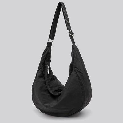 Korean Version of Unisex Ultra-light Sports Large-capacity Waterproof Nylon Dumpling Bag Shoulder Messenger Bag