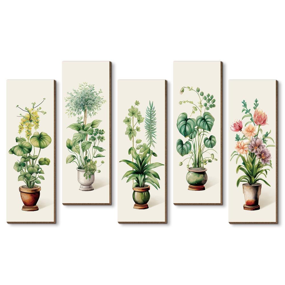 

Свежая декорация Цветок Подвесной кулон Настенный Настенная декоративная панель Дом Гостиная зелёный