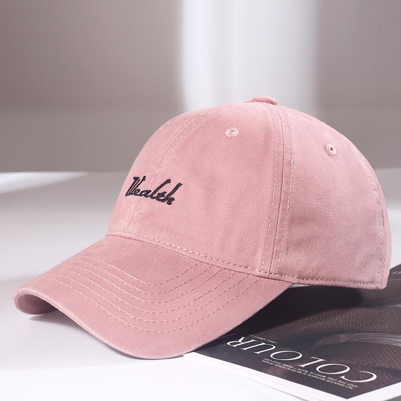 Fashion Hat Women's New Soft Top Baseball Cap Korean Version Trendy Fashion Sunscreen Versatile Simple Cap