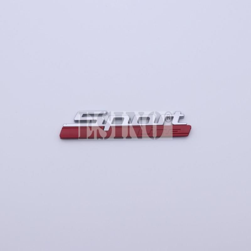 Car Styling Universal 3D Car Trunk Metal Adhesive Badge Emblem Sport Line Rear Body Tailgate Fender Styling Badge for BMW