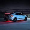 Universal Carbon Fiber Look LED Brake Light Rear Roof Spoiler Lip Tail Wing Lid