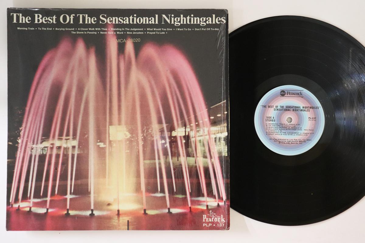 

LP Record SENSATIONAL NIGHTINGALES - Best Of PL137 PEACOCK 1974 US Soul/Funk Used