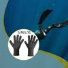 3mm Neoprene Diving Gloves, Five-Finger Non-Slip Swimming Hand Protection for Fishing,
