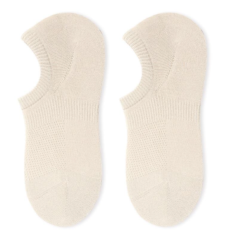 

Children s Pure Cotton Thin Style Socks with Anti-slip Property and Non-slip Soles, Shallow Toe Boat-shaped Socks, Invisible Short Socks 1 pair хакі