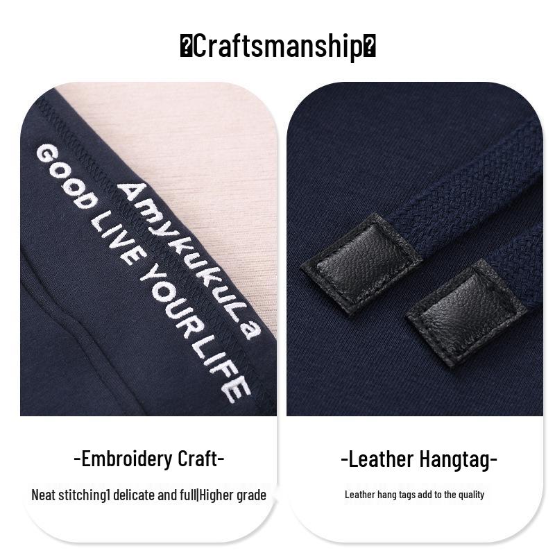 GAGN2025 Women's Fleece Lined Embroidery Sweatpants - Autumn/Winter Cuffed Joggers