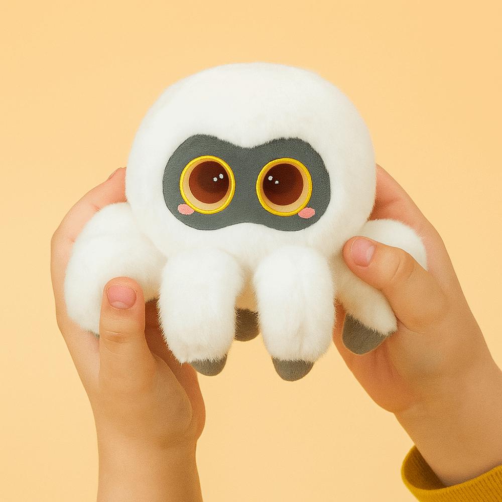 Interactive Spider Plush Doll Simulation Black Crawling Pet Doll Party Supplies
