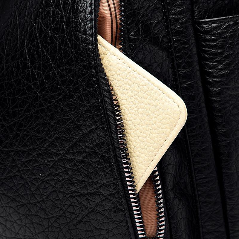 Womens Faux Leather Backpack Purse Casual Daypack Travel Bag for Ladies Girls