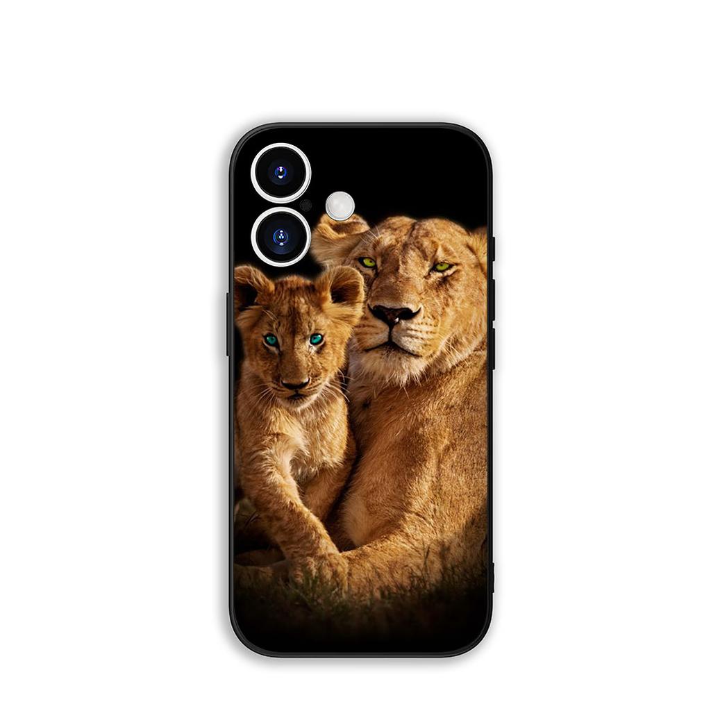 for OPPO A18 A16 A17 A38 A54 A40 A60 A80 A78 A79 A57 A55 A96 A15 A12 a53 Phone Cover Case Art Lion