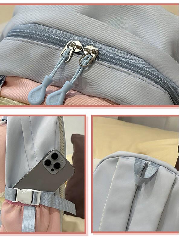 Lightweight Double-Shoulder Ita Bag for Girls, Students & Large-Capacity Carrying