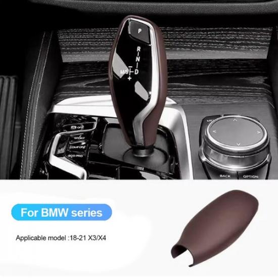 Car Gear Shift Knob Cover Trim Styling Accessories For BMW 7 Series 6GT 16-22 X3