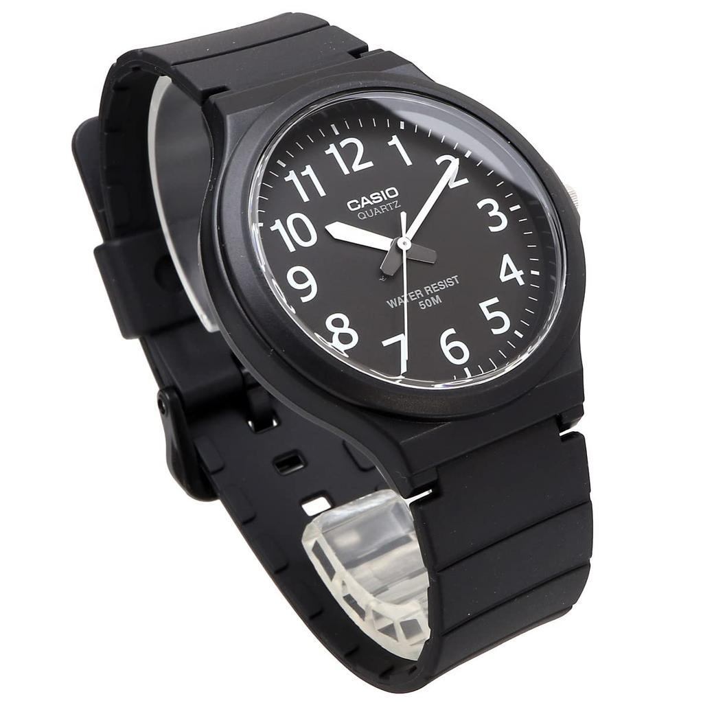 Casio STANDARD MW-240-1BV Men's Black Analog Quartz Watch