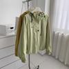 Womens Lightweight Hooded Windbreaker Jacket With Pleated Detail Casual Outdoor Trail Coat In Nylon