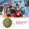 1pz Costume di Halloween Guscio di Tartaruga Giocattolo Guscio di Tartaruga per Bambini Zaino Guscio di Tartaruga Tartarughe Ninja Costume Cosplay