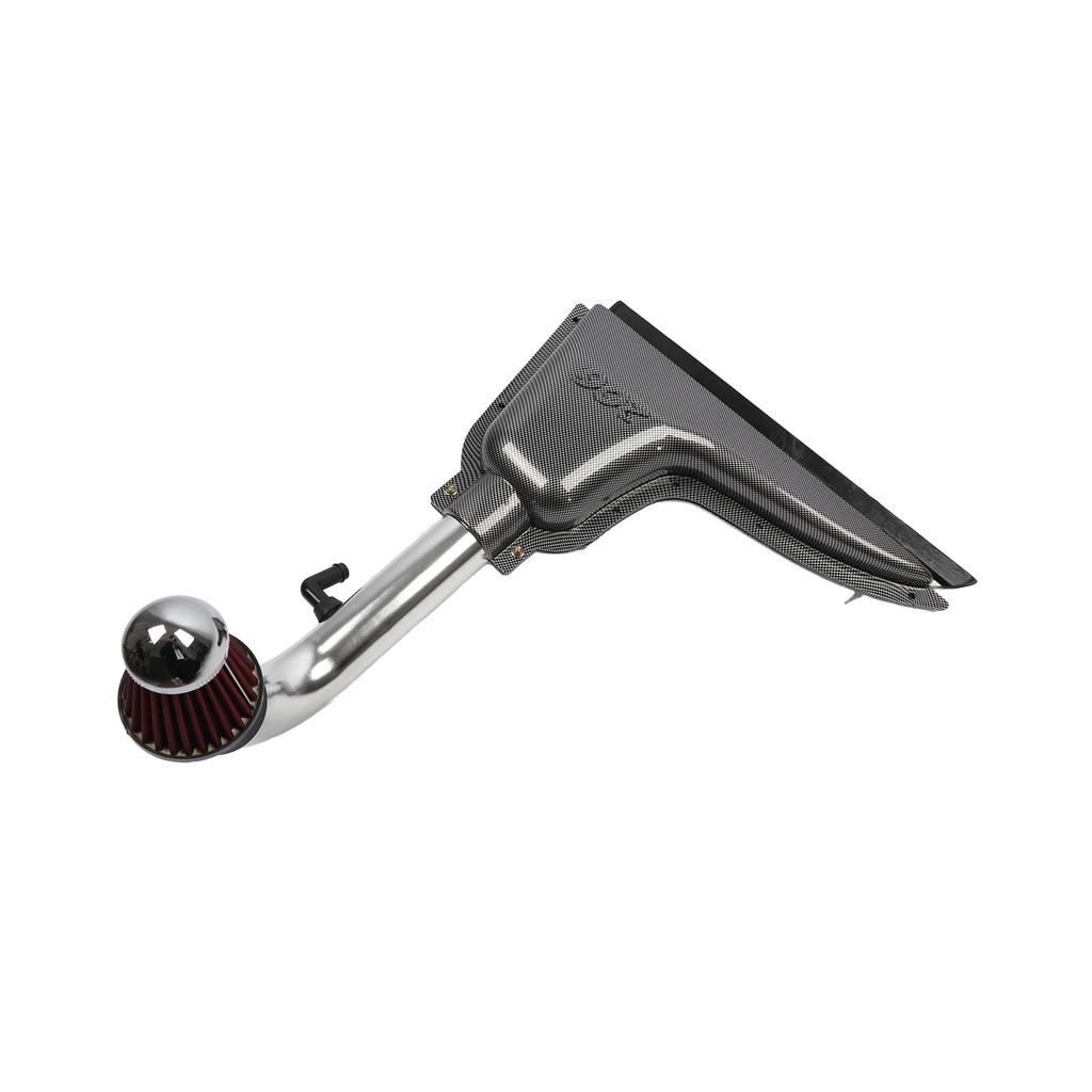 Kit Filtru Cutie Aer Admisie Stil Fibră de Carbon Înlocuitor pentru 206 1.6L 2005‑2008