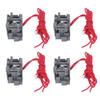 4Pcs Circuit Breaker Release Shunt Trip Left Side Mounting Remote Control Circuit Breaker Shunt Trip