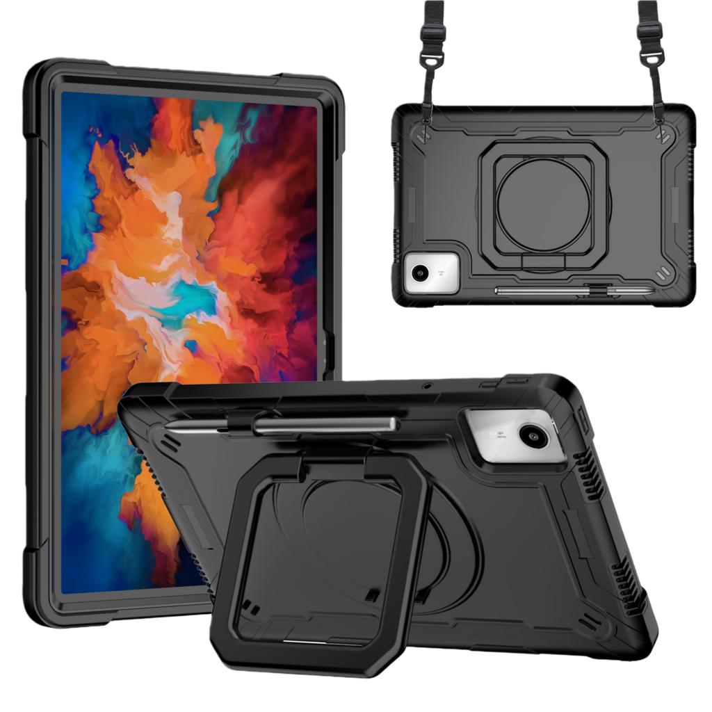 Rotating Stand Case for Lenovo Idea Tab K11 Gen2 Xiaoxin Pad 11 2025 2024 M11 TB336FU 336ZU 335FC 331FC 330XU Handle Grip Cover