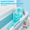 Bath Mat with Button-Type Design Non-slip Bathtub Mat Exquisite Craftsmanship Fixing Effect Shower Support