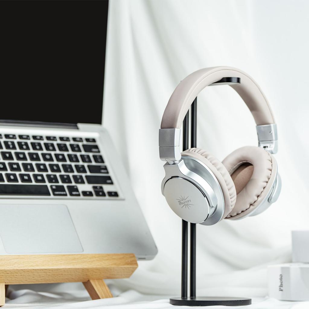 Linsoul Kiwi Ears Division HiFi Soundproof Wired Headphones with Large 40mm Dynamic Noise Ergonomic Stereo Plug Cable and Soft Vegan Leather Earmuffs