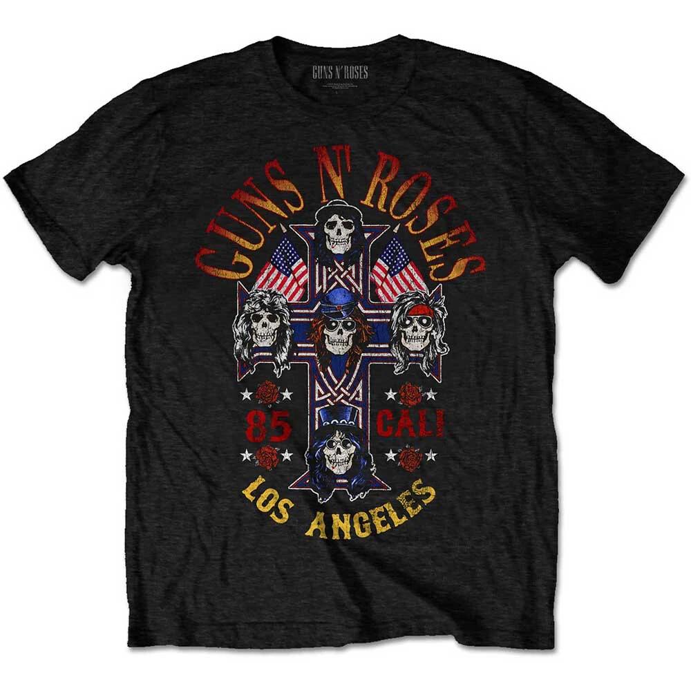 Guns N Roses -Cali 85 - Black t-shirt XXL