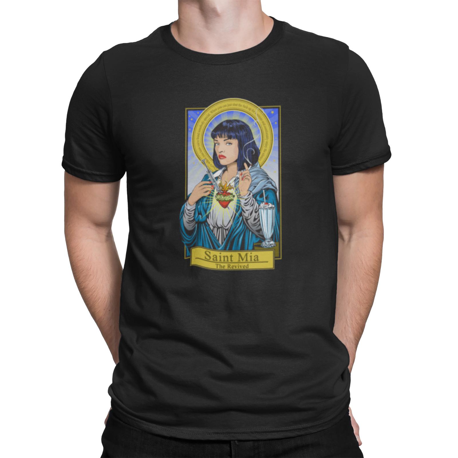homage 80s horror film movie t shirt for halloween pulp fiction fans M