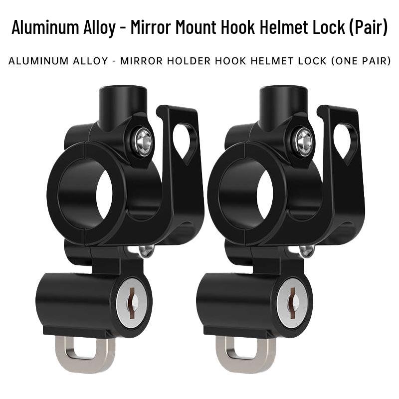 Elektrofahrzeug Frontmontierter Multifunktionaler Diebstahlsicherer Helm-/Batterie-Schlosshaken