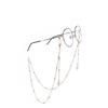 Reading Glasses Chain for Women Metal Sunglasses Cords Beaded Eyeglass Lanyard Hold Straps