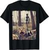 Katzen-Selfie mit Alien-UFO Lustige Katzen Geschenke für Männer Frauen Kinder T-Shirt