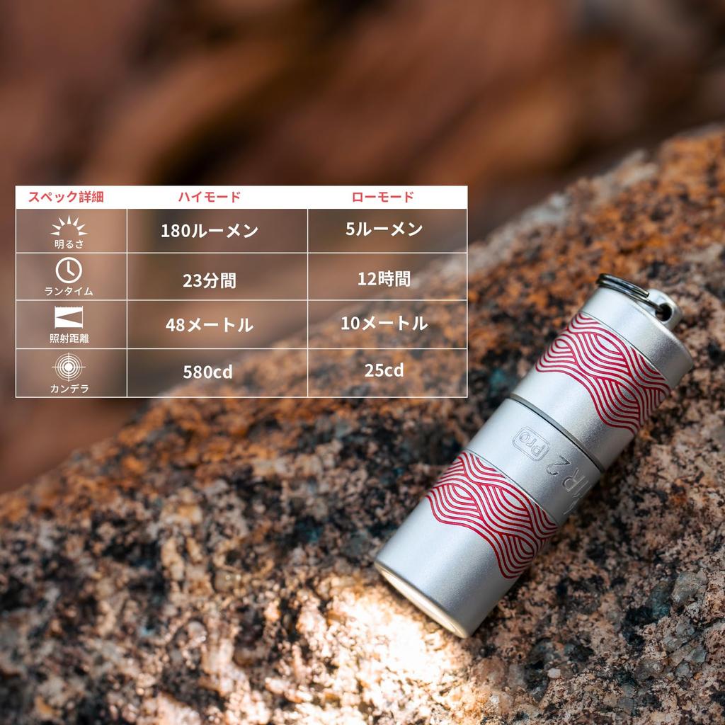 OLIGHT I1R 2 PRO LED 180 with IPX8 for Disaster Nighttime and Emergencies Flashlight, Lumens, Type-C Rechargeable, Keychain, Compact, Waterproof,