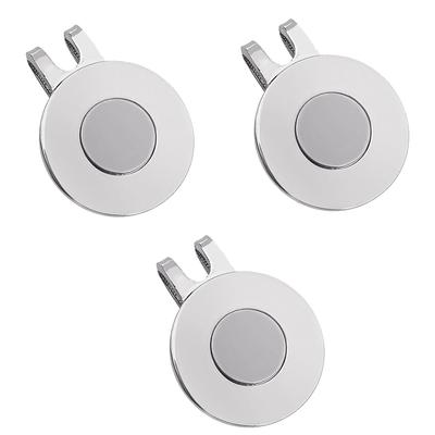 Magnetic Golf Marker 3-Piece Set Hat Clip Cute Design Ball Mark Equipment Fathers Day Gift
