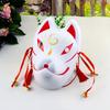 Japanese Hand Made Fox Cosplay Full Face Mask With Tassel Small Bell Masquerade