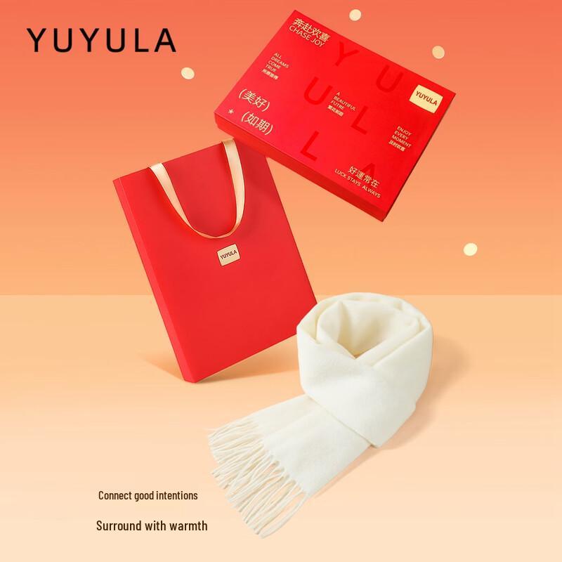YUYULA Women's Pure Wool Scarf