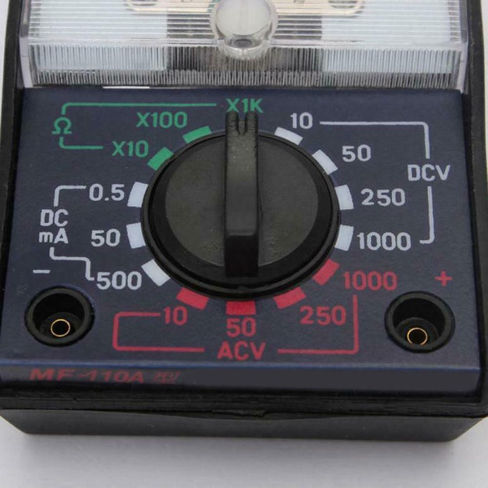 AC/DC Analog Multimeter ABS AVoltmeter Accessories Ammeter