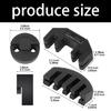 Heavy Duty Violin Mutes Claws Style Violin Practice Mutes Replacement Violin Mutes Silencers for Violin/viola Accessories
