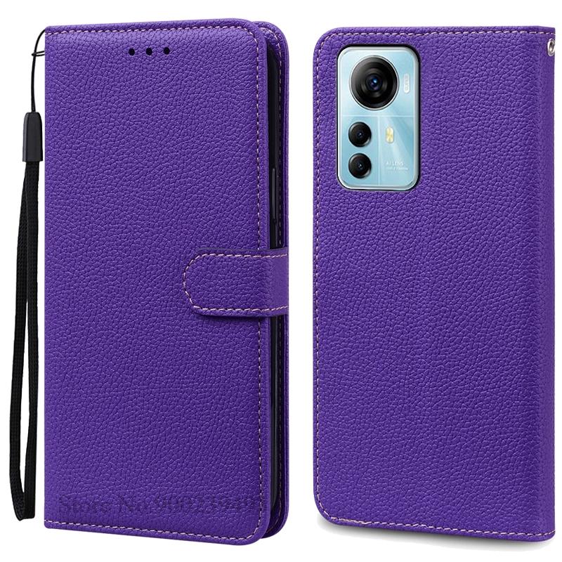 

Чехол A72S для ZTE Blade A72S Чехол Силиконовый Кожаный Кошелек Книжка Чехол для ZTE Blade A72S Чехол Чехол для Телефона Фундас For ZTE Blade A72S темно-фиолетового