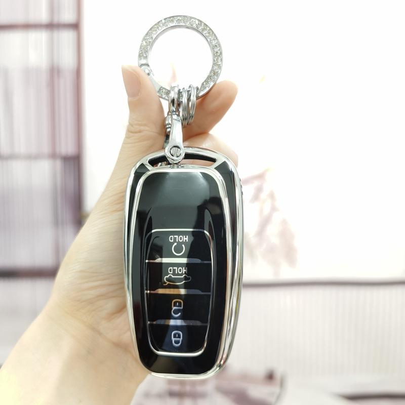 Compatible Hongqi Car Key Cases for H5, H9, E-HS9, H7, E-QM5, E-HS3, HS5, HS7 Models