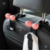 Dopamine Pink Bow Car Seat Hook - Women's Interior Storage Accessory & New Car Gift