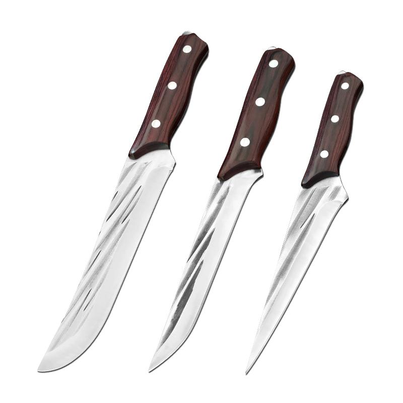 Butcher Boning Knives Cleaver Meat Chopping Vegetables Kitchen Knives Hand Forger Blade Chef Knife Stainless Steel Slicing Knife
