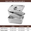 Stone Draining Tray and Basin Set with Lid