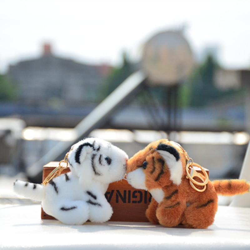 Adorable Plush Mini Tiger Stuffed Animal Cute Small Realistic Doll Toy