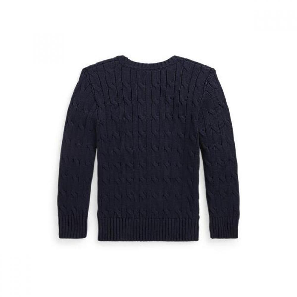 Polo Kids Boys 2 7 Years Old Cable Knit Cotton Sweater  Cwposweb6820524410 