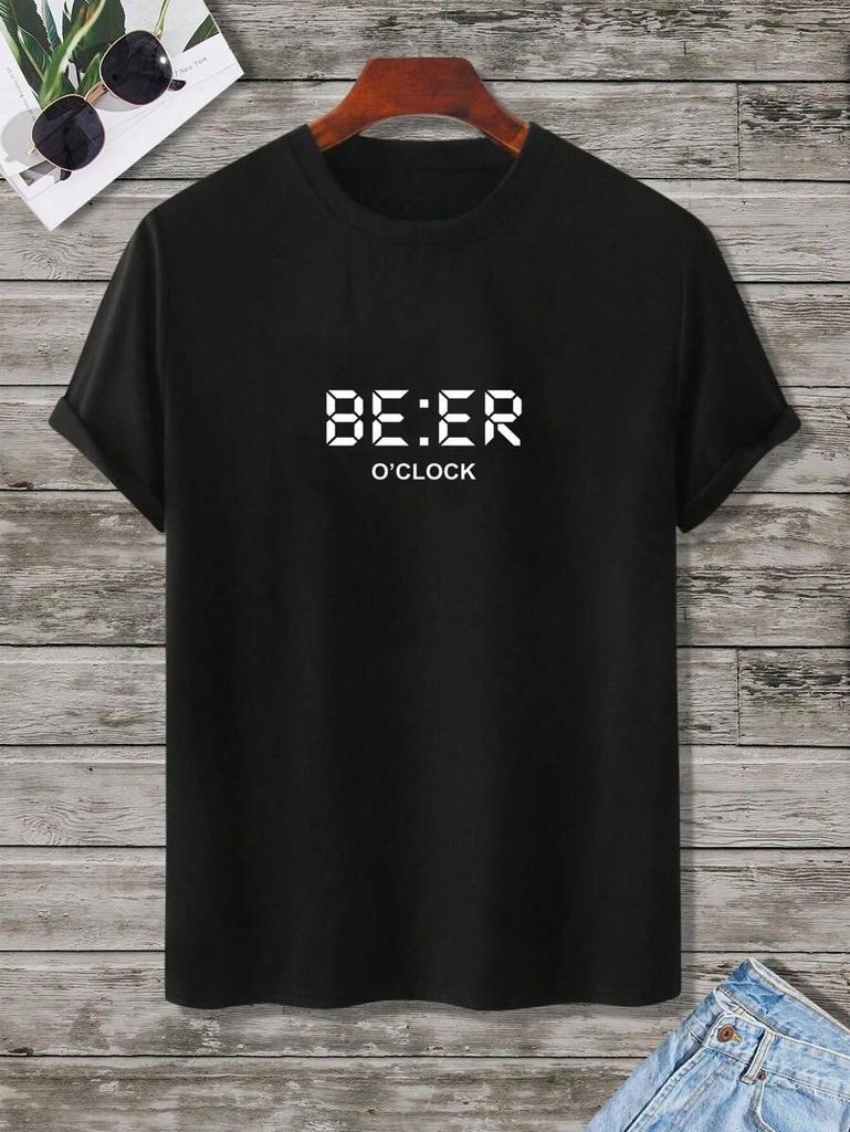 Unisex Letter Graphic T-Shirt